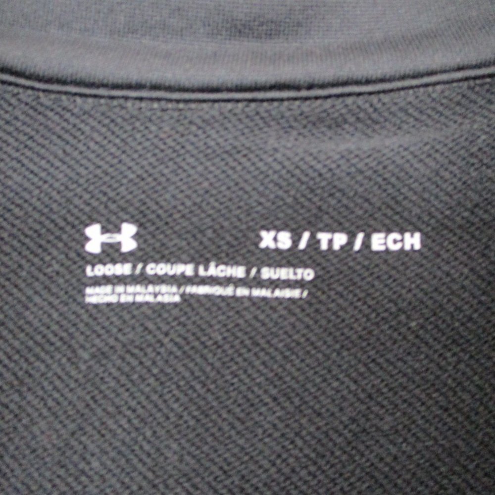 Under Armour Sweater Long W/Front Pocket Black‎ Women Size | XS - Picture 3 of 7